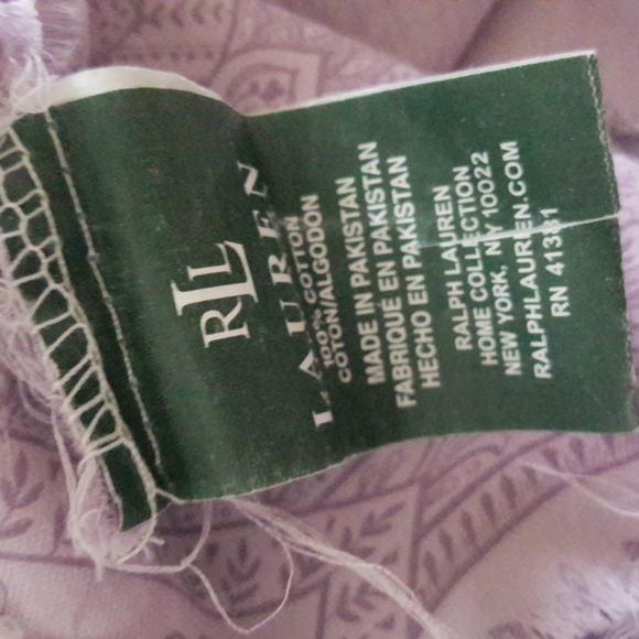 Doll Bedding Sleeping Bag Lavender Paisley Cotton Fabric Lace Details - Picture 5 of 5